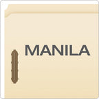 Pendaflex Manila Fastener Folders, Letter Size, 2 Fasteners, Straight Cut, 50/BX (FM212) (Pack of 5)