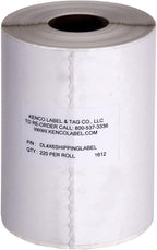 4" x 6" Compatible with Dymo® 4XL Postage Shipping Labels, Compatible with Dymo® 1744907 (1 Roll - 220 Labels Per Roll) (1 Pack)