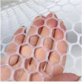 Plastic Wire Mesh Fence, Fencing Chicken Wire Fence with 1.8cm/0.7in Mesh Holes, for Pet Fencing Garden Balcony Grass Protection Farm Crafts(Size:Mesh 0.7in-3.3ft Wx65ft L,Color:White)