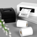 FungLam 4"X6" Thermal Shipping Labels, 5000 Labels, 20 Rolls, Compatible with Rollo, Munbyn, iDPRT Thermal Printers