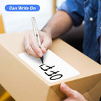 OausTect 4x6 Shipping Label 500 Fanfold Labels for Rollo, Zebra Direct Thermal Printer, with Perforations
