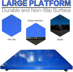Industrial Floor Scale, 60" x 60", 10000LB/1LB, PEC Focus on Industry for 60 Years