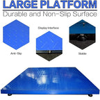 Industrial Floor Scale, 48" x 60", 5000LB/0.5LB, PEC Focus on Industry for 60 Years