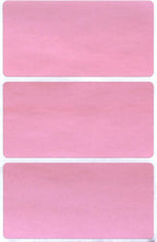 Royal Green Rectangular Stickers Color-Coding Labels for Organizing, Moving, and Storage Boxes 4" x 2" Stickers to Write On Name Tags, 45-Pack (Pastel Pink)