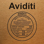 AVIDITI Shipping Gaylord Bottom Large, 48"L x 40"W x 36"H 5-Pack | Gaylord Bottom for Packing, Moving and Storage 48x40x36 484036
