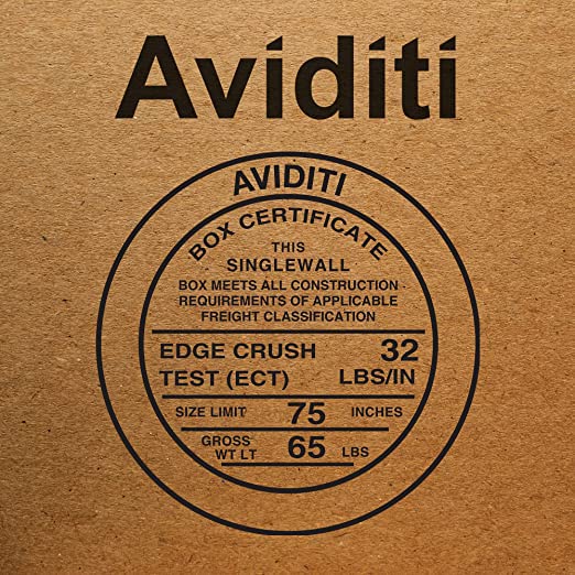 AVIDITI Shipping Gaylord Bottom Large, 48"L x 40"W x 36"H 5-Pack | Gaylord Bottom for Packing, Moving and Storage 48x40x36 484036