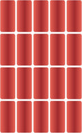 Royal Green Rectangular Color Labels 1.57inch x 0.75 inch - Rectangle Color Coding Stickers in (40mm x 19mm) - Small Write on Labels - 1000 Pack in Metallic Red