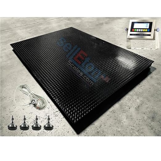 SellEton SL-700-5' x 8' (60" x 96") Industrial Heavy Duty Floor Scale & 7510-SS Display | 1000 lbs x .2 lb