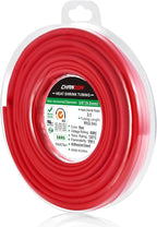 Chanzon 3:1 Ratio 3/8" (9.5mm) Heat Shrink Tubing - Marine Grade Waterproof Adhesive Lined - 8Ft Roll (2.5M Total Length) Red Polyolefin Sleeving Wrap Shrinking 3 to 1 Ratio 1pcs