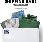 POLYSELLS 100 Pcs 14.5x19 Inch Poly Mailers Shipping Envelopes, Strong Adhesive Sealing, Waterproof, and Tear-resistant Postal Mailing Bags for Clothing, Books, and Accessories