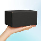 Shipping Boxes 6x4x3 inches Black Small Mailing Boxes 25 Pack Cardboard Corrugated Box Mailers