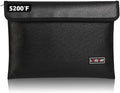 Fireproof Document Bag - with 5200°F Heat Insulated, Waterproof Fireproof Bag with Zipper, 8 Layers of Functional Materials, Fireproof Money Bag for Cash/Documents/Valuables, Fire bag 11"x7.7"