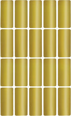 Royal Green Metalic Gold Sticker Rectangle Labels 1.57 inch x 0.75 inch (40mm x 19mm) - 2000 Pack