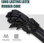 Strong and Durable Bungee Cord - 3/8" x 100ft Elastic Cord, Kayak Stretch String Rope, Bungee Shock Cords for Repairing Tent Poles, DIY, Tie Downs, Black