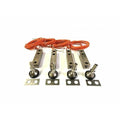 Liberty GX-1-5k lb (Large Envelope) NTEP Shear Beam Load Cell Sensors for Platform Floor Scale with Feet & Spacers | Alloy Steel