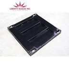 Liberty LS-4040-5k-NN 40" x 40" Industrial Floor Scale with Indicator Warehouse Pallet Scale | 5000 lbs x 1 lb