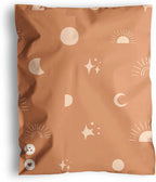 Poly Mailers 10x13-25 Pack Biodegradable Shipping Bags for Clothes - Impack Self-Seal Waterproof Thick Mailing Envelope for Accessories & Clothing - Celestial Tan