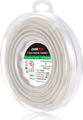 Chanzon 3:1 Ratio 1/4" (6.4mm) Heat Shrink Tubing - Marine Grade Waterproof Adhesive Lined - 8Ft Roll (2.5M Total Length) White Polyolefin Sleeving Wrap Shrinking 3 to 1 Ratio 1pcs