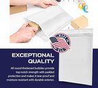 6000-Pack Waterproof Poly Bubble Mailers 8.5 x 14.5 - Thick, Durable, Instant Seal Envelopes with Strong Adhesive - Protective Shipping Mailers for Jewelry, Cosmetics, SD Cards, USB Cables