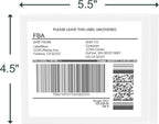 Clear Adhesive Top Loading Packing List Pouches 4.5'' X 5.5'', Shipping Label Sleeves, Packing Slip Envelopes (200 Bags)