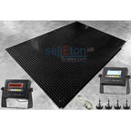 SellEton SL-700-5' x 8' (60" x 96") Heavy Duty Industrial Floor Scale with 7510-MS Indicator | 5000 lbs x 1 lb