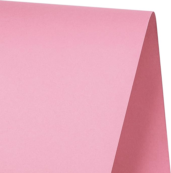 RUSPEPA Pink Kraft Paper Roll - 36 inches x 100 feet - Recyclable Paper Perfect for Easter Wrapping, Craft, Packing, Floor Covering, Dunnage, Parcel, Table Runner