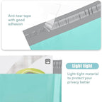 Metronic Poly Mailers 10x13 100 PC, Small Shipping Bags Mailing Envelopes Self Seal, Mailers Poly Bags for Shipping Waterproof and Tear-Proof, Mailing Bag Packaging Bags for Small Business, Teal