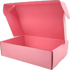 Pink Shipping Boxes for Small Business Pack of 20-12x9x4 inches Cardboard Corrugated Mailer Boxes for Shipping Packaging Craft Gifts Giving Products
