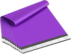 UCGOU Poly Mailers 10x13 Inch Purple 200 Pack Shipping Bags #4 Strong Mailing Envelopes Boutique Packaging Postal Self Seal Adhesive Waterproof and Tear Proof Small Business for Clothes Books
