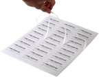 [25 Sheet, 750Labels] Address Labels 750 Sticker Paper for Laser/Ink Jet Printer mailing Labels 8.5"×11" White 30 per Sheet 1" x 2-5/8"