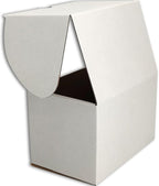 6x4x4 inches Small Shipping Boxes Set of 25 - White Mailer Corrugated Cardboard Boxes for Shipping Packaging Mailing Products