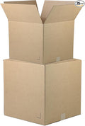 The Boxery 10"x6"x4" Brown/Kraft Corrugated Cardboard Shipping Boxes 25-Pack | Mailing, Packing, Moving & Storage for Business/Home – Durable - Eco-Friendly, Recyclable - Made in the USA