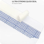HERKKA #10 Security Self-Seal Envelopes, No.10 Windowless Bussiness Envelopes, Security Tinted with Printer Friendly Design - Size 4-1/8 x 9-1/2 Inch - White - 24 LB - 100 Pack