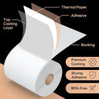 Compatible DYMO 1744907 4" x 6" Direct Thermal Shipping Labels, Strong Adhesive & Perforated, Compatible with Rollo, Zebra & More – NOT for DYMO 5XL (6 Rolls / 1320 Labels), TRSTGIX
