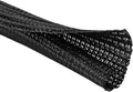 3/4" x50ft Braided Cable Sleeve – Pet-Proof Split Wire Loom Tubing for USB, Power, Audio/Video Cords – Expandable Chew-Resistant Sleeving, Durable Wire Management Black