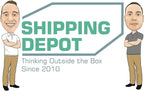 Secure Seal Shipping Boxes - 4x3x3" Mailers - White Foldable Corrugated Cardboard Packaging for Mailing, Moving, Storage, and Organizing - Strong Lightweight Foldable (Bulk 50 Pack)