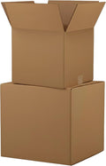 The Boxery Cube 18 x 18 x 18-inch Corrugated Cardboard Boxes, Large | Pack of 15 for Shipping, Moving, and Storage, Curbside Recyclable, Strong Wholesale Bulk Boxes