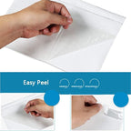 6" x 9" Clear Adhesive Top Loading Packing List Pouches Shipping Label Envelopes (2000 Pack)
