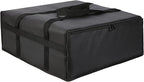 musbus Pizza Carrier Insulated Bags Large for Deliveries, Insulated Pizza Carrier Delivery Bag 20x20 Food Bag for Personal and Professional Use (Black)