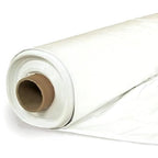 FPS Polyethylene Shrink Film - 7 mil Boat Shrink Wrap for Heat Gun, Industrial Protection and Storage (White, 20' x 25'')