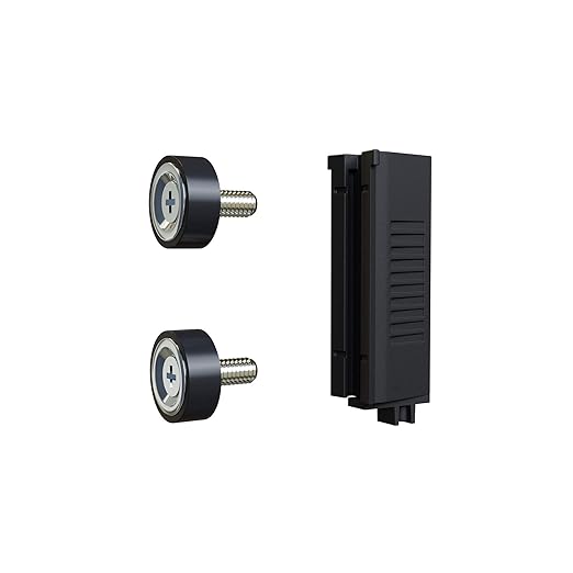 Crowd Control Warehouse - CCW Series WMB-230 Magnetic Wall Mount Retractable Belt Barrier - 30 Foot, Black Belt with Black ABS Case