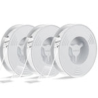 3 Pack Double Sided Tape Heavy Duty, Extra Large16.4FT Nano Double Sided MountingTape, Transparent Strong Removable Adhesive Picture Hanging Strips, Wall Tape Sticky Poster Carpet Decor