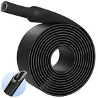 TKDMR 5 Ft 1-1/2" Heat Shrink Tubing - 3:1 Ratio Marine Grade Heat Shrink,Wire Cable Adhesive Lined Tube Insulation Seal Against Moisture Corrosion and Air Leakage.Black