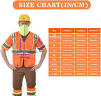 AYKRM 11 color High Vis Reflective Safety Vest for Women Men Security Pocket Zipper
