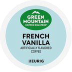 Green Mountain Coffee Roasters French Vanilla Coffee, Keurig Single-Serve K-Cup pods, Light Roast, 32 Count