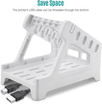 Eujgoov Universal Compatibility Label Holder,Easy to Use,Premium Material Organizer for Thermal Label Rolls