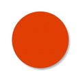 Mighty Line 3/4" Solid Dot Shaped Floor Marking Tape for Safety, Caution, Warning, Heavy-Duty, Peel and Stick, Adhesive Circle Spots, Industrial Quality, Orange, Pack of 200
