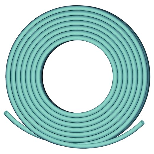 XHF 3/8 Inch 20Ft 3:1 Waterproof Heat Shrink Tubing Roll Marine Grade Adhesive Lined Heat Shrink Tube, Insulation Sealing Oil-Proof Wear-Resistant Green