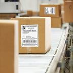 Shipping Labels with Rounded Corner, 8.5 x 5.5 Inches Half Sheet Self Adhesive Shipping Address Labels for Laser and Inkjet Printer, 2000 Sheets 4000