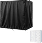Kasla Storage Cabinet Cover, Outdoor Chest Storage Waterproof Cover, Weatherproof Cabinets Covers for Kitchen Patio Garden Backyard - 35"Lx15"Wx37"H